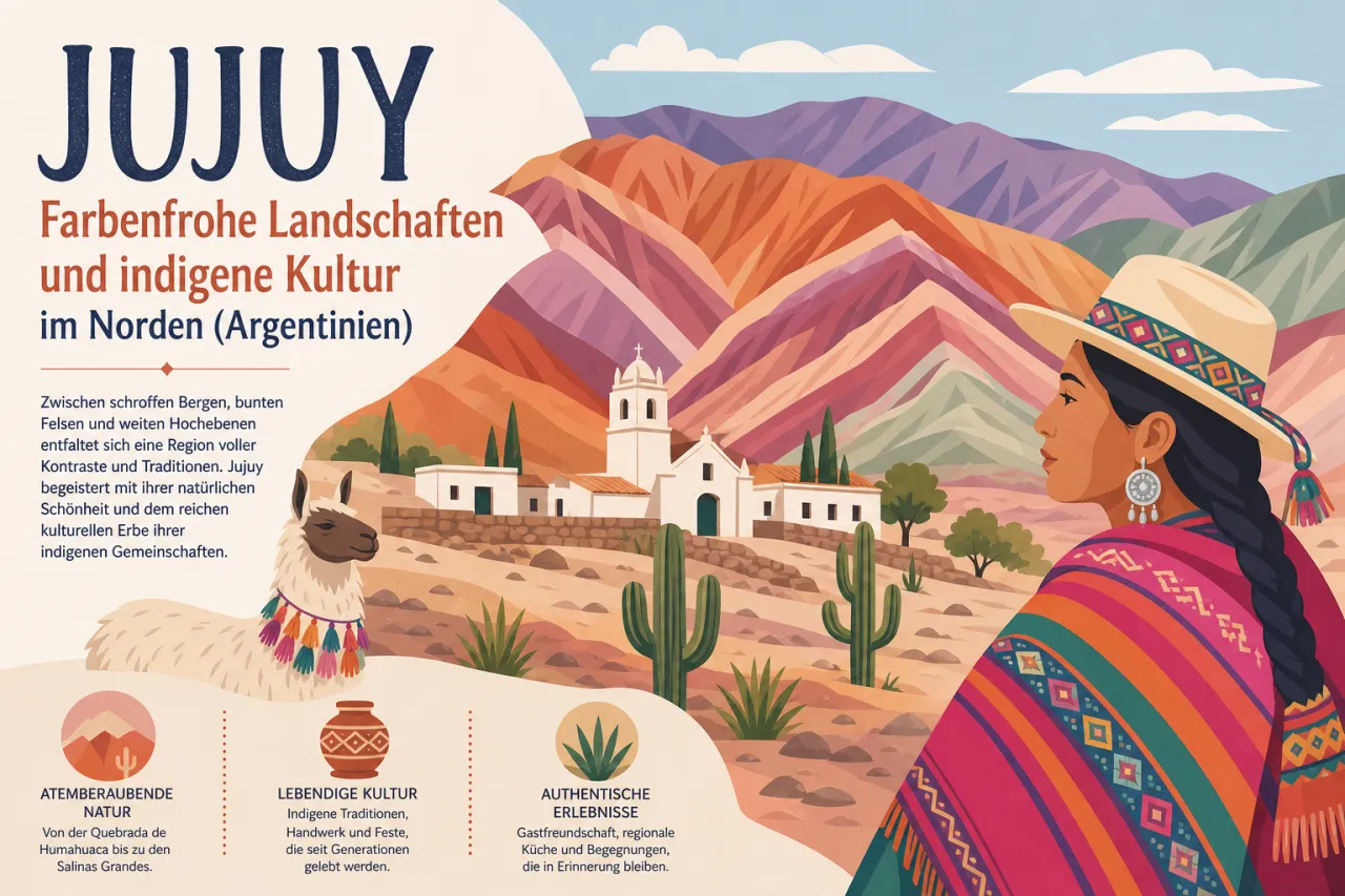 Jujuy: Farbenfrohe Landschaften und indigene Kultur im Norden