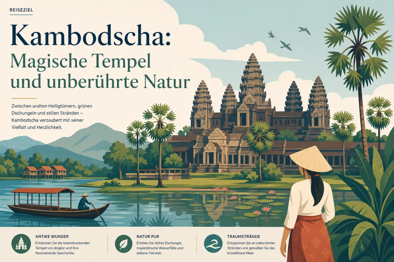 Kambodscha: Magische Tempel und unberührte Natur