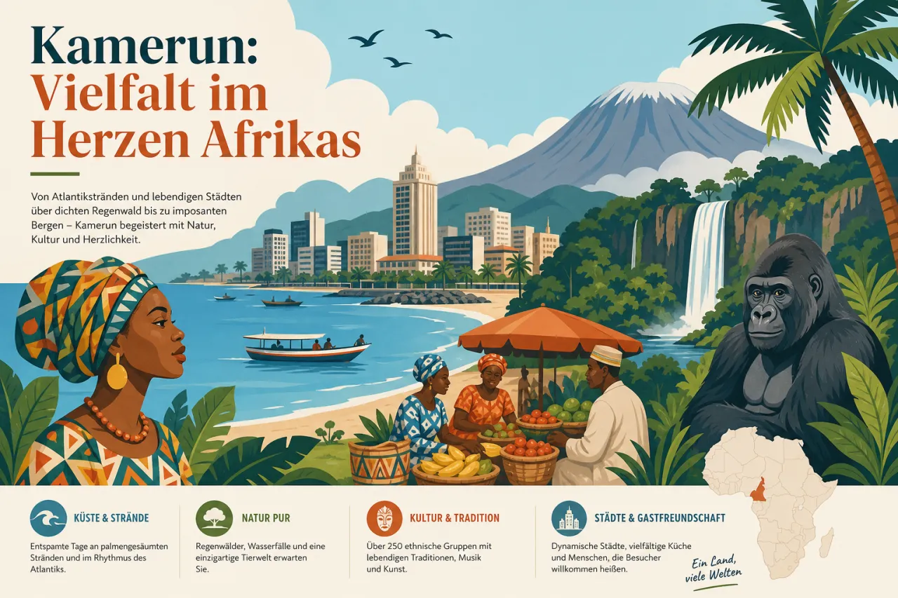 Kamerun: Vielfalt im Herzen Afrikas