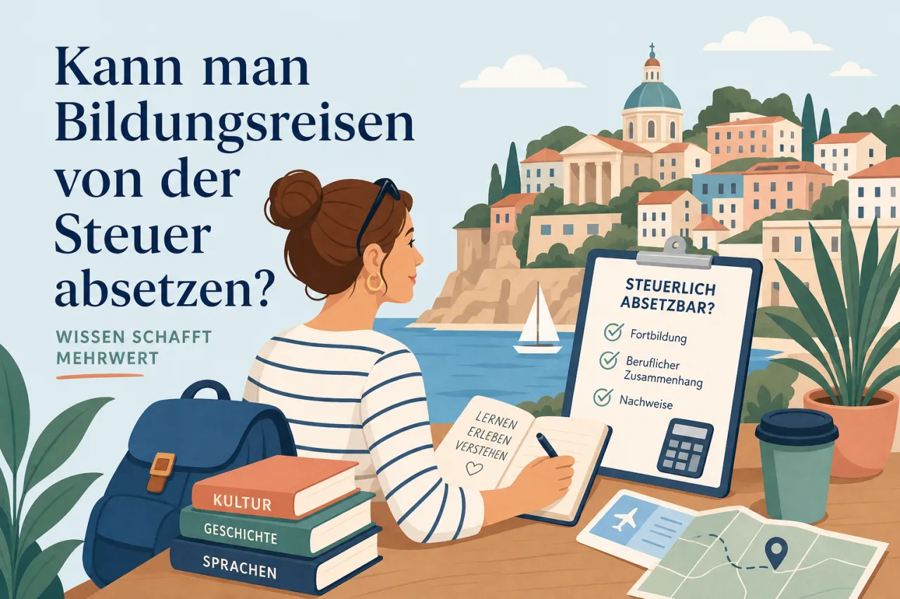 Kann man Bildungsreisen von der Steuer absetzen?