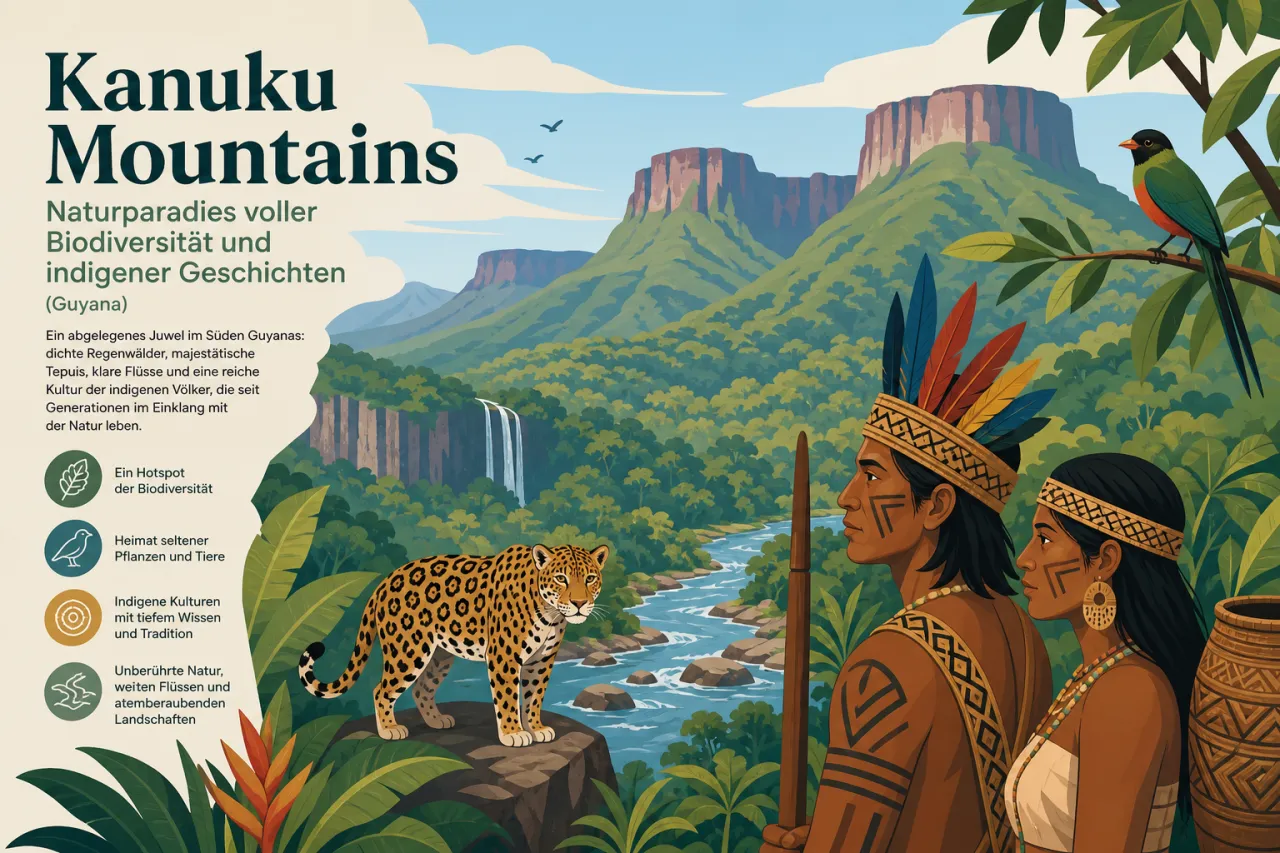 Kanuku Mountains: Naturparadies voller Biodiversität und indigener Geschichten