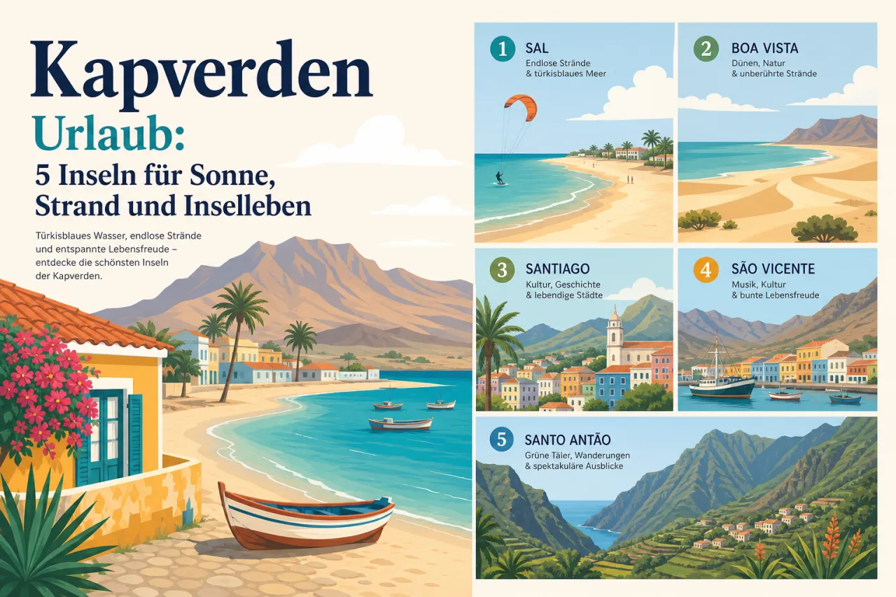 Kapverden Urlaub: 5 exotische Inseln für Sonnenanbeter