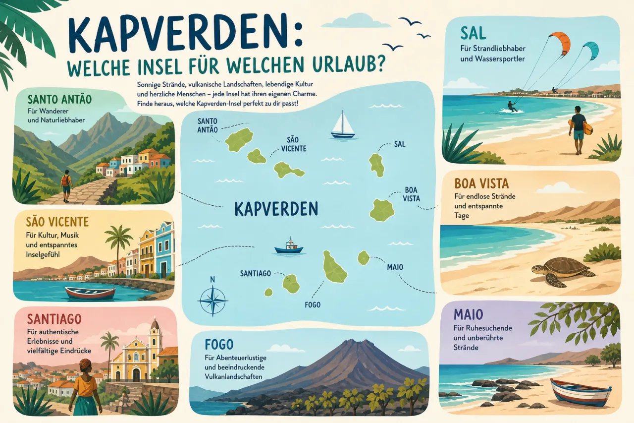 Kapverden: Welche Insel für welchen Urlaub?