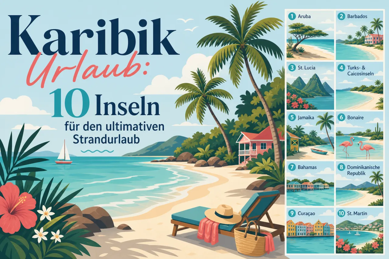 Karibik Urlaub: 10 Inseln für den ultimativen Strandurlaub