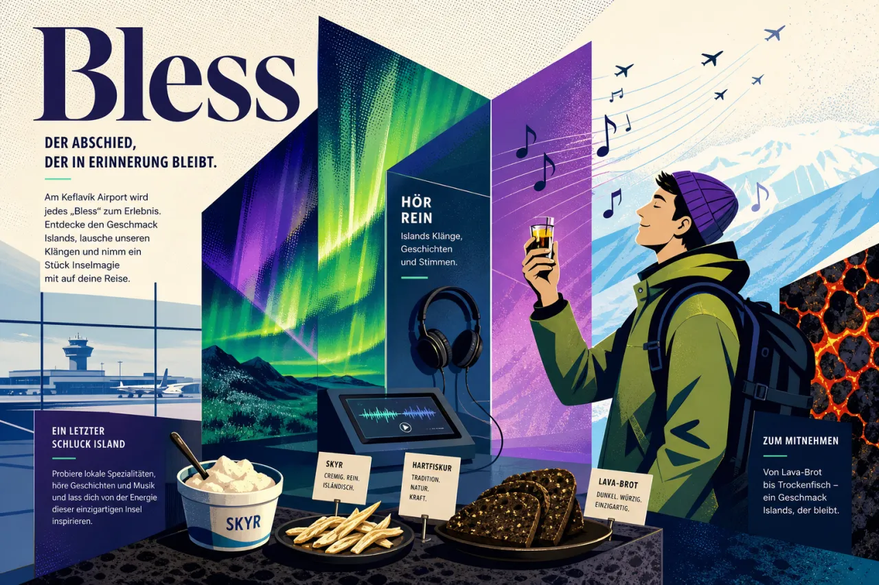 Keflavík Airport: Bless-Programm macht den Abschied zu Iceland-Feeling