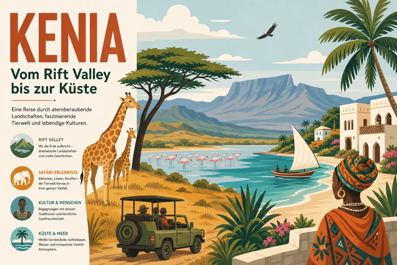 Kenia: Vom Rift Valley bis zur Küste
