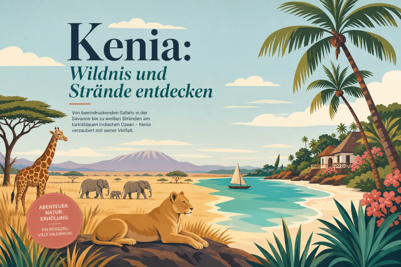 Kenia: Wildnis und Strände entdecken