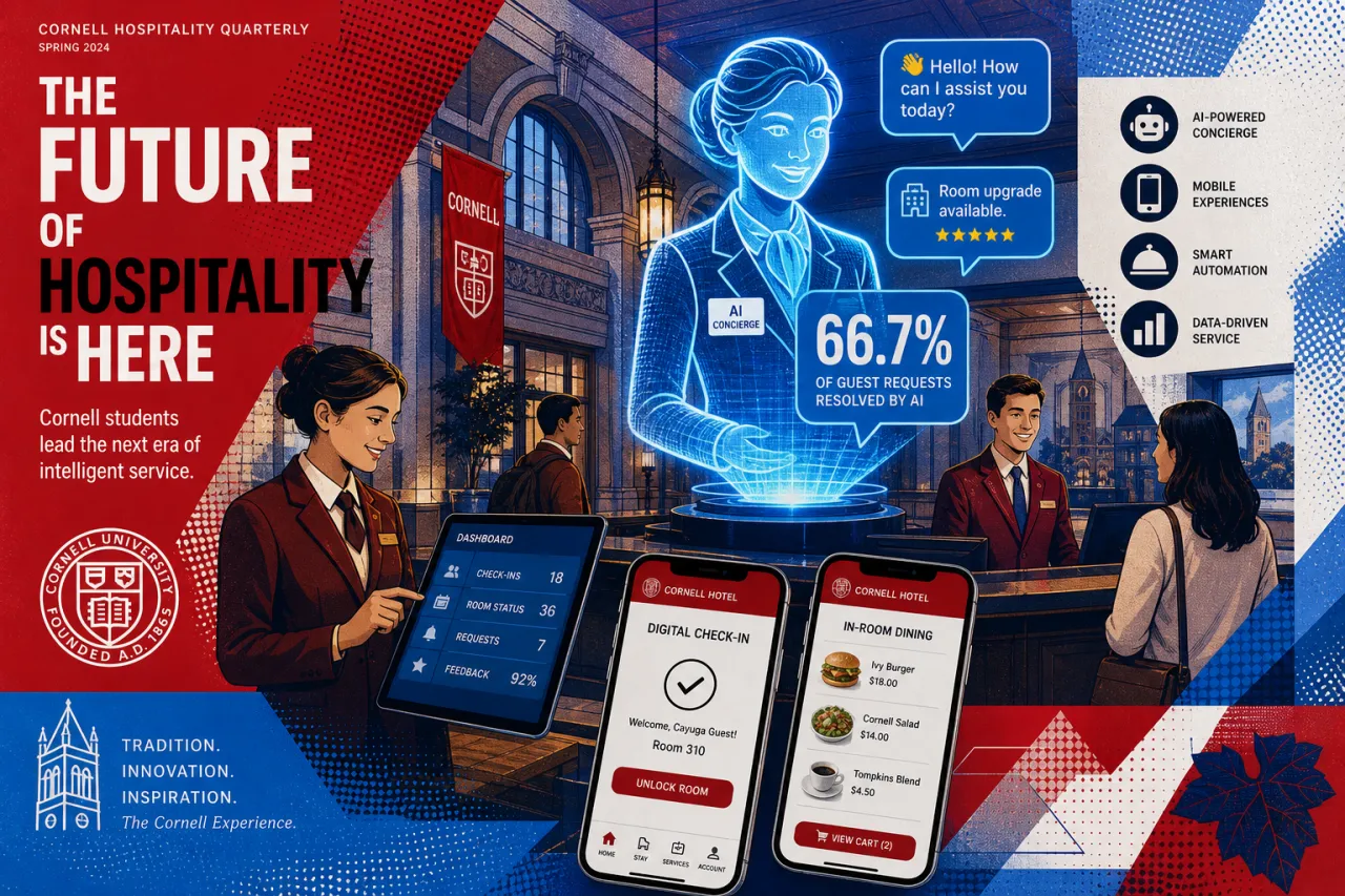 KI-Concierge übernimmt: Innspire digitalisiert The Statler Hotel at Cornell University