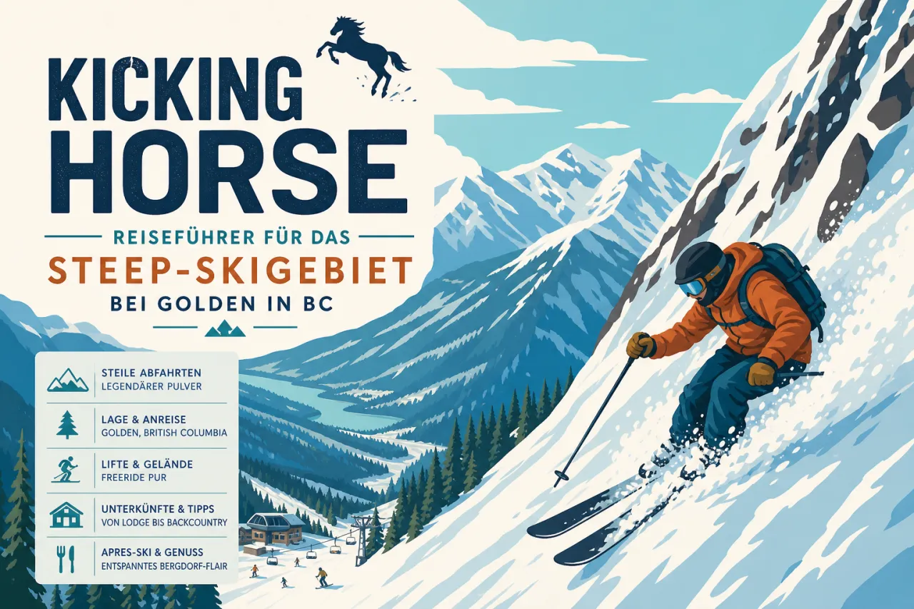 Kicking Horse: Reiseführer für das Steep-Skigebiet bei Golden in BC