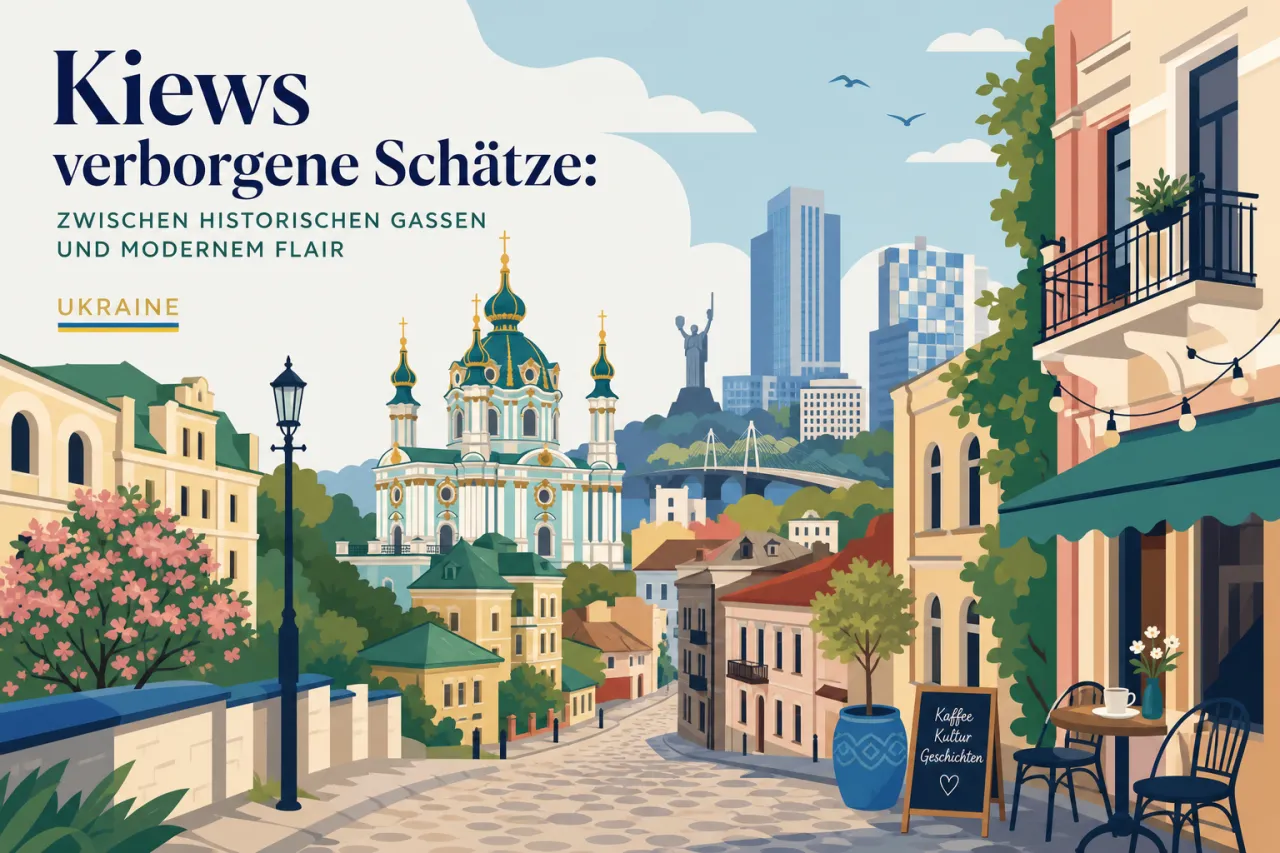 Kiews verborgene Schätze: Zwischen historischen Gassen und modernem Flair