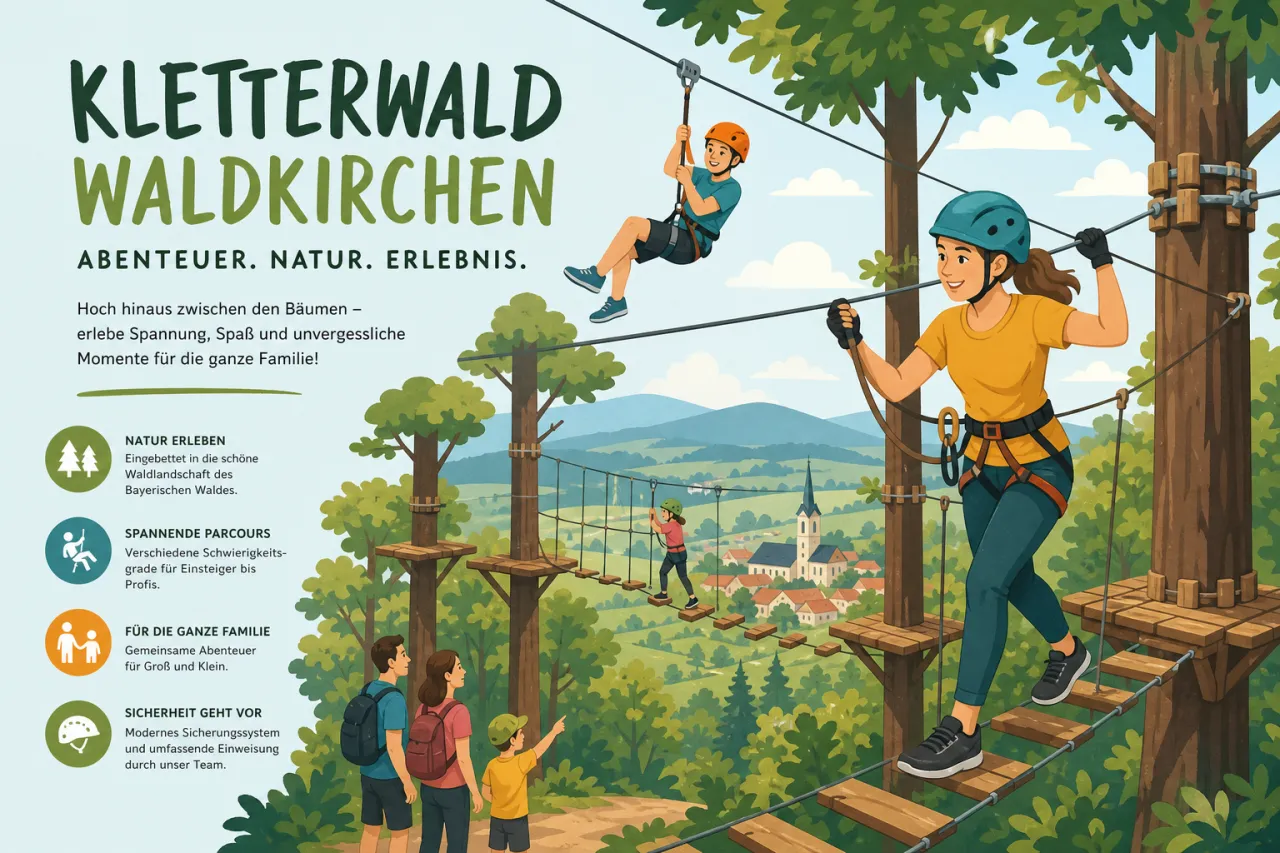 Kletterwald Waldkirchen