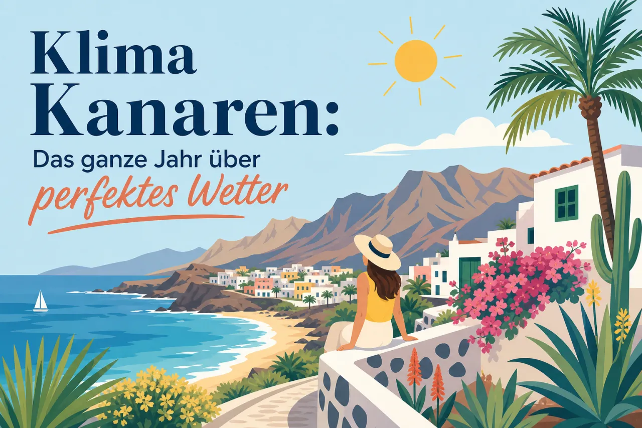 Klima Kanaren: Das ganze Jahr über perfektes Wetter