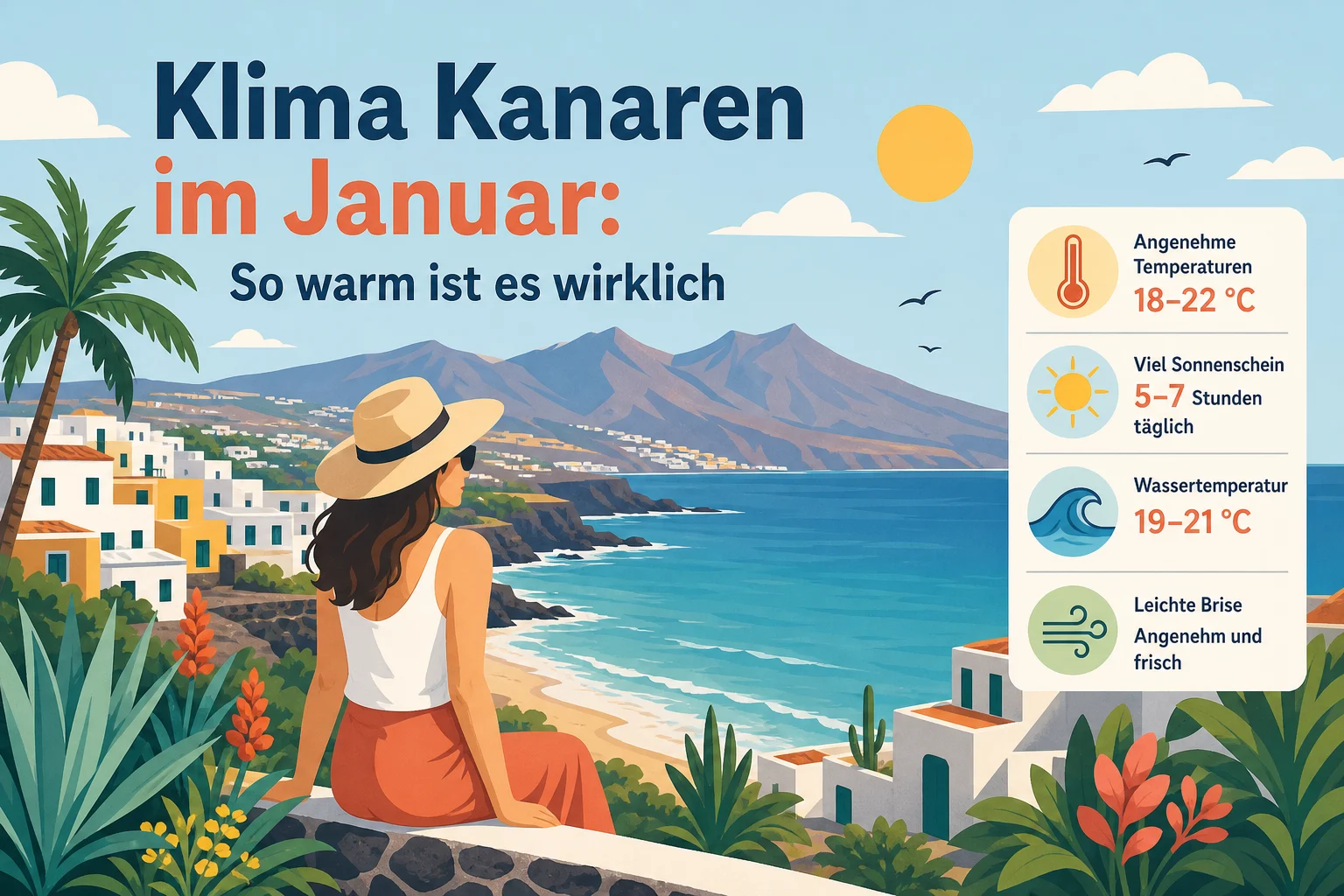 Klima Kanaren im Januar: So warm ist es wirklich