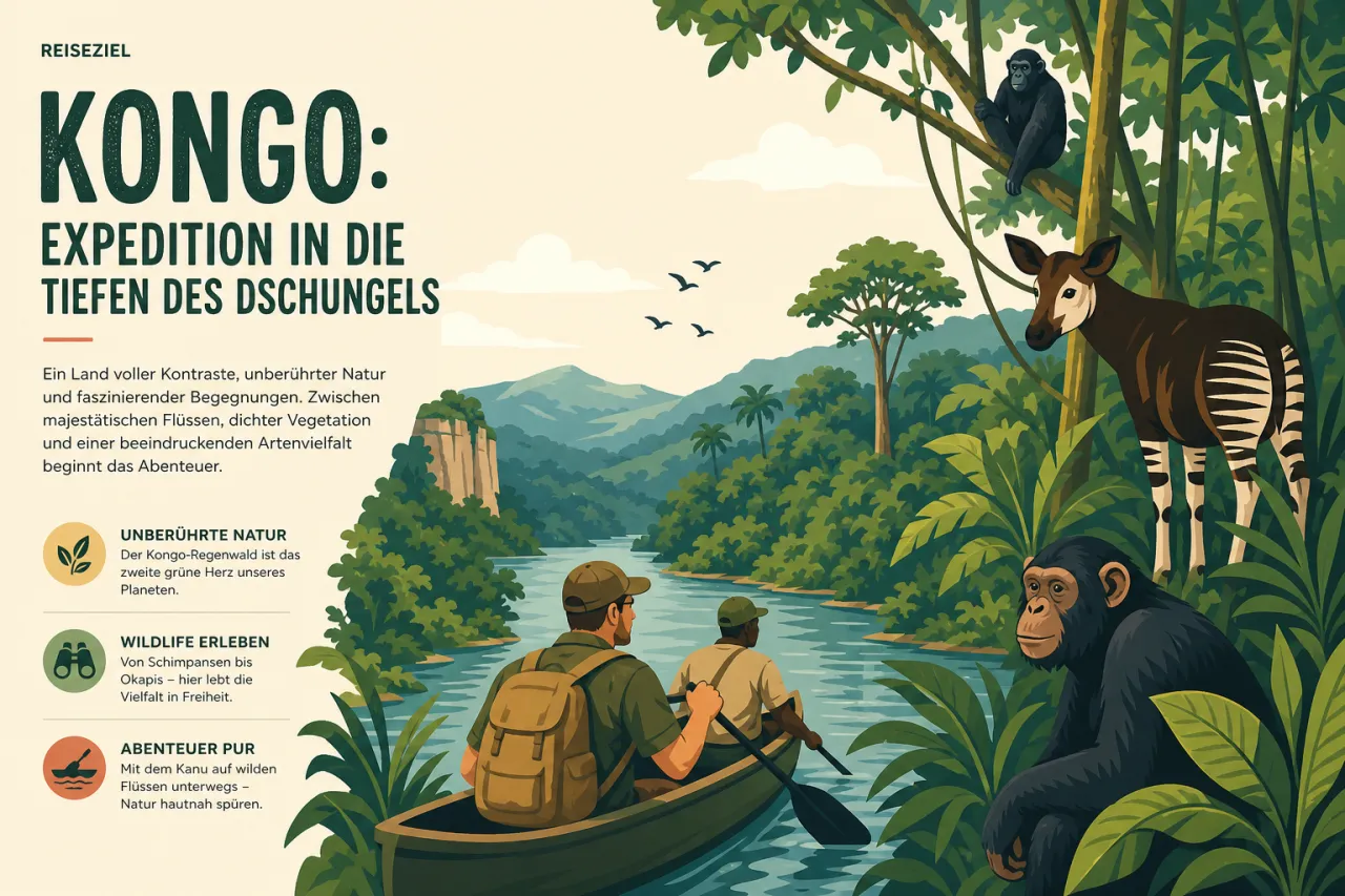 Kongo: Expedition in die Tiefen des Dschungels