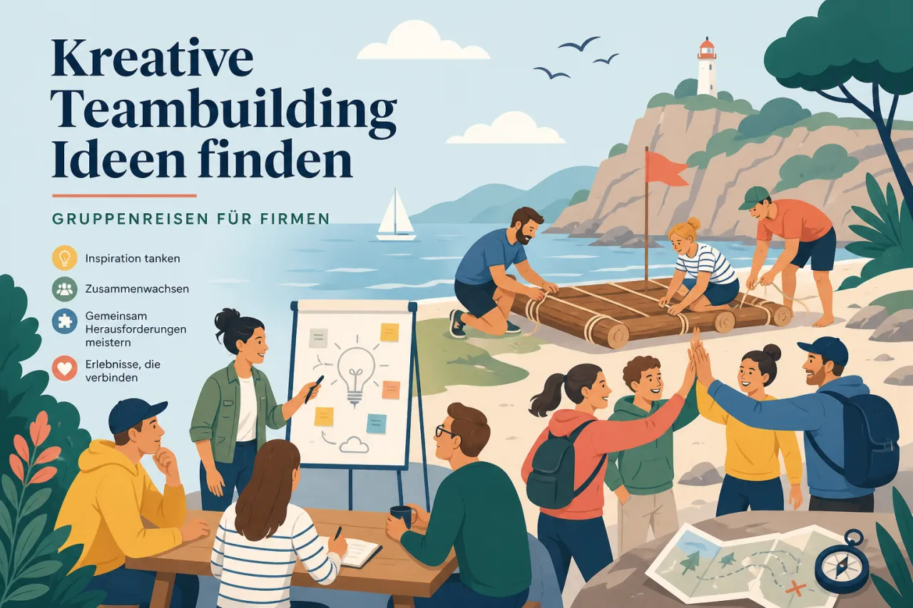 Kreative Teambuilding-Ideen finden