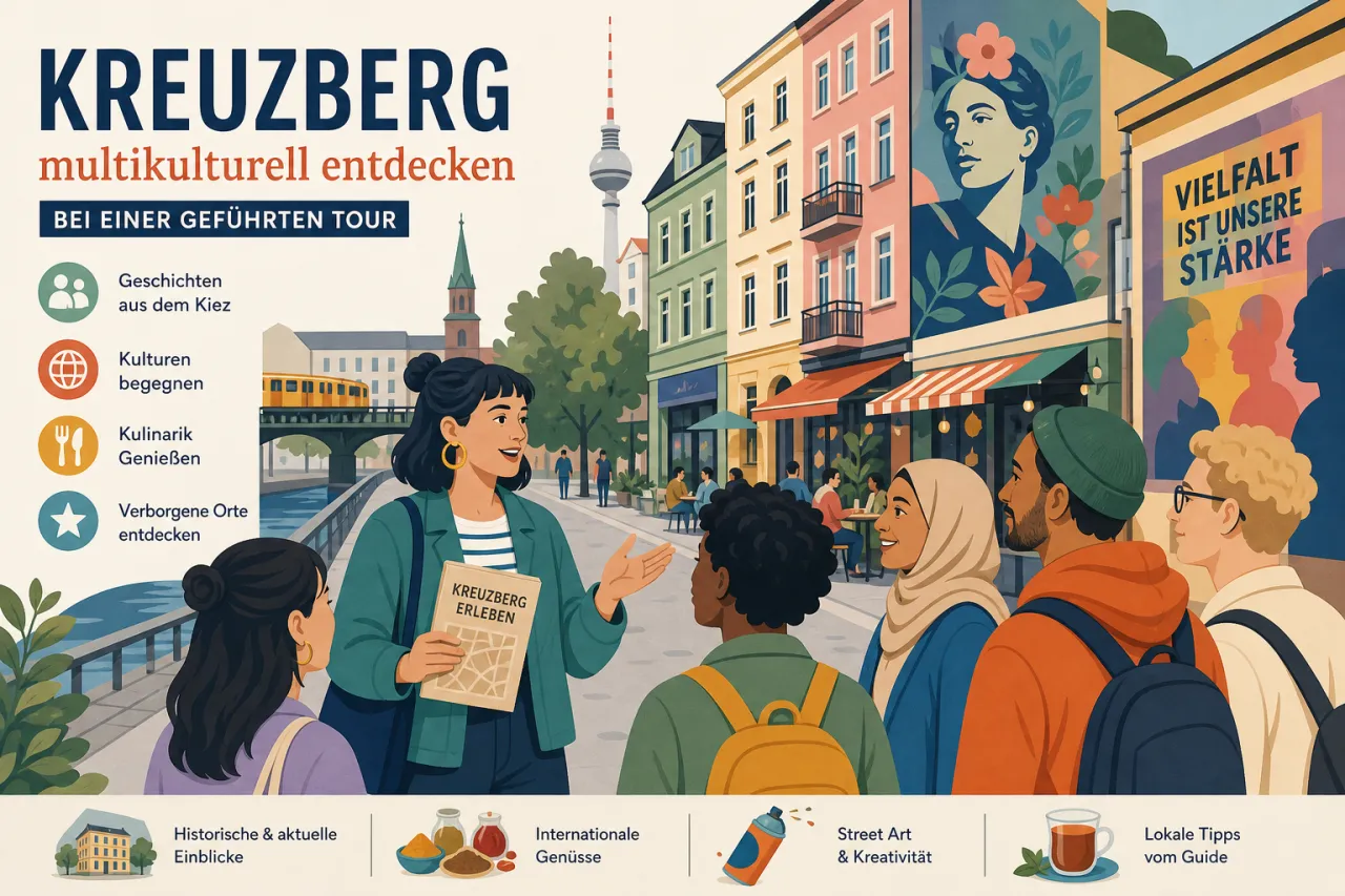 Kreuzberg multikulturell entdecken bei einer geführten Tour