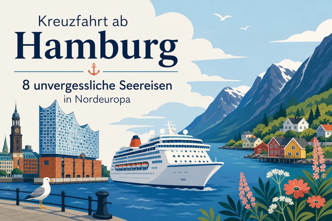 Kreuzfahrt ab Hamburg: 8 unvergessliche Seereisen in Nordeuropa