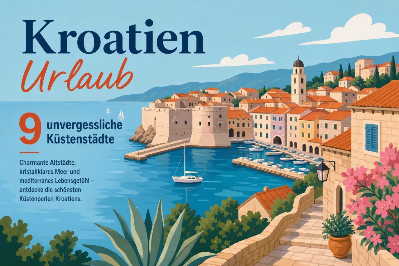 Kroatien Urlaub: 9 unvergessliche Küstenstädte