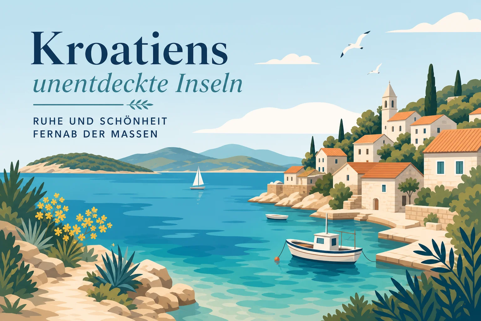 Kroatiens unentdeckte Inseln — Ruhe und Schönheit fernab der Massen