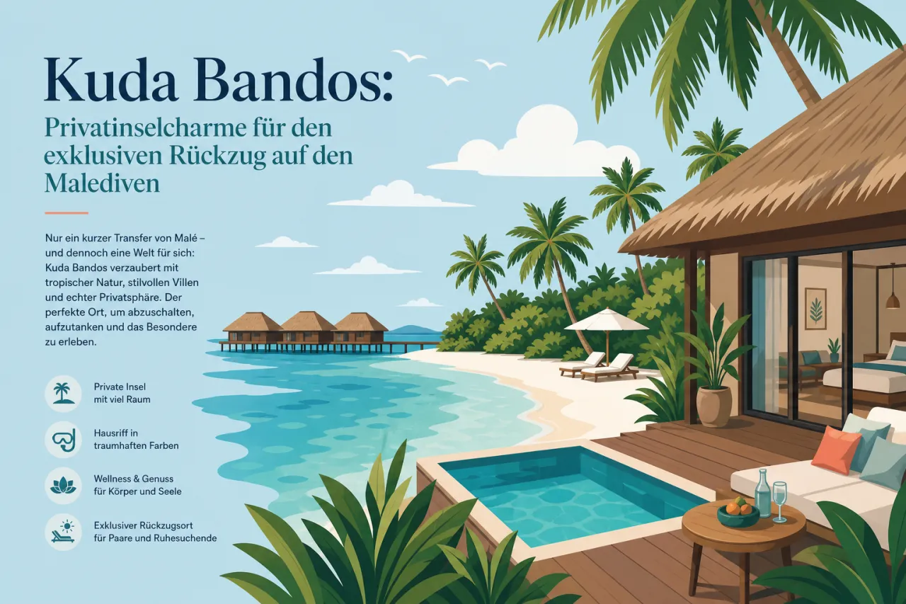 Kuda Bandos auf den Malediven: Privatinselcharme im Nord-Malé-Atoll
