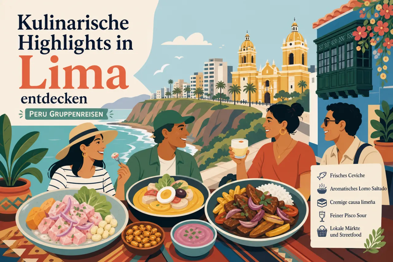 Kulinarische Highlights in Lima entdecken