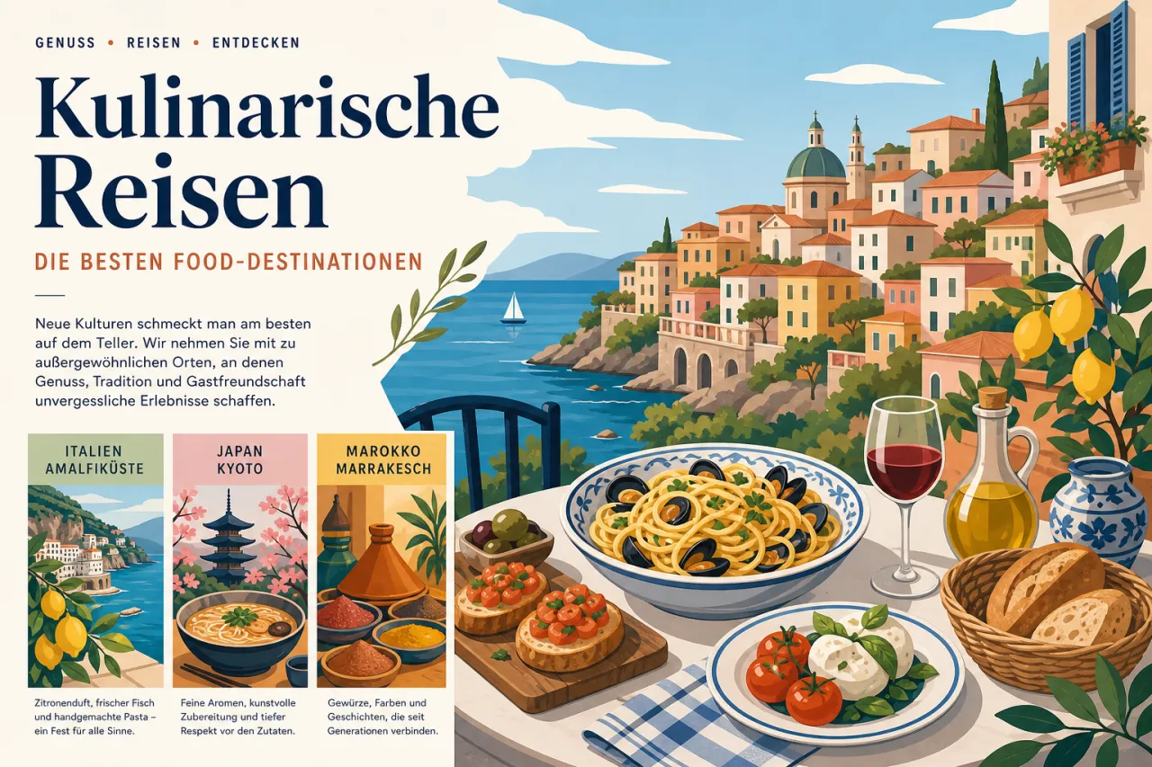 Kulinarische Reisen: Die besten Food-Destinationen