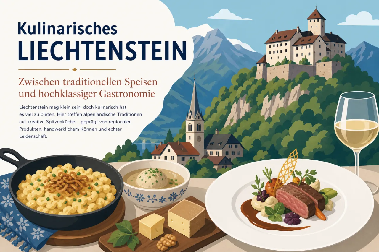 Kulinarisches Liechtenstein — Zwischen traditionellen Speisen und hochklassiger Gastronomie