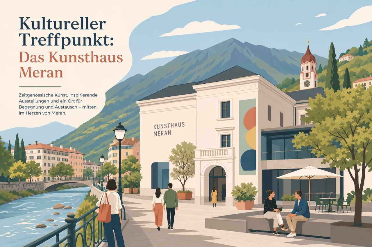 Kultureller Treffpunkt: Das Kunsthaus Meran
