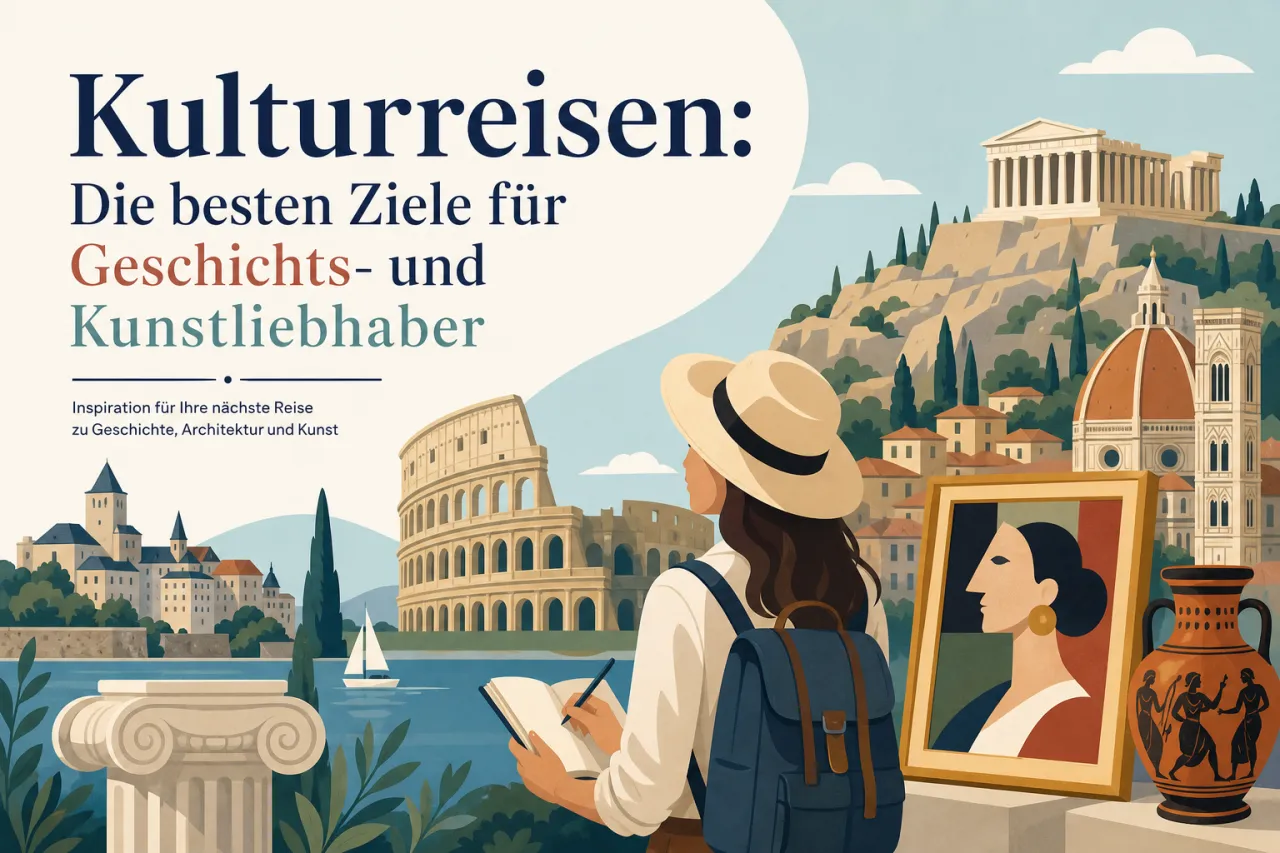 Kulturreisen: Die besten Ziele für Geschichts- und Kunstliebhaber