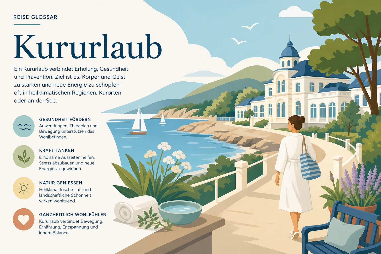 Kururlaub: Was er bringt, wie lange er dauert und wohin du fährst