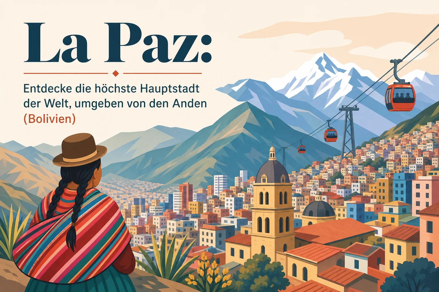 La Paz: Die höchste Hauptstadt der Welt in den Anden