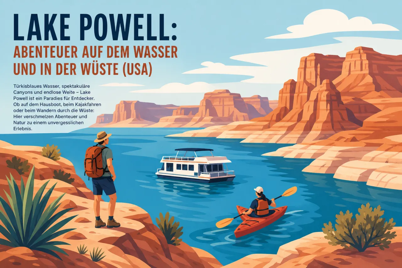 Lake Powell: Abenteuer auf dem Wasser und in der Wüste