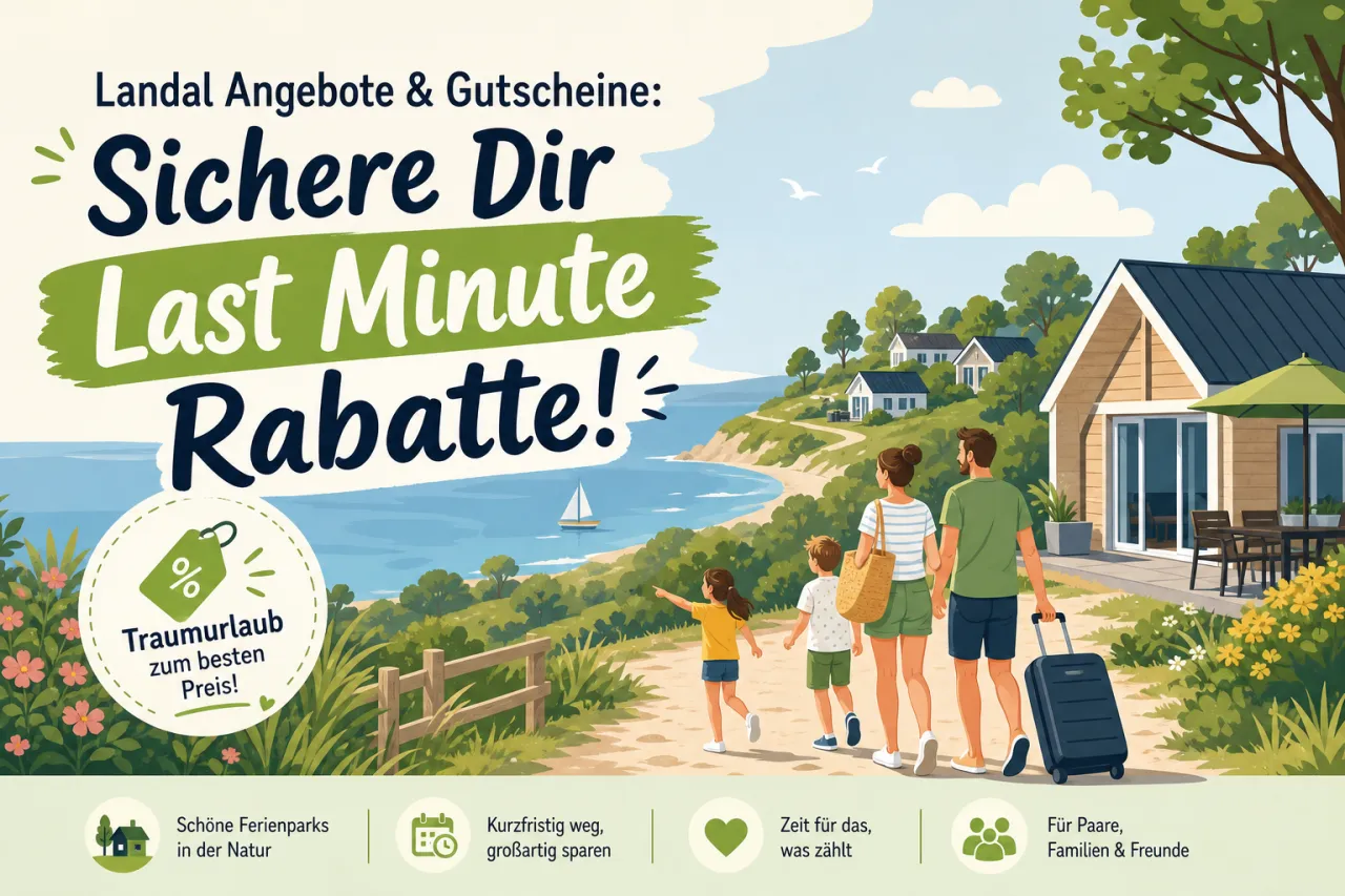 Landal Angebote & Gutscheine: Sichere Dir Last Minute Rabatte!
