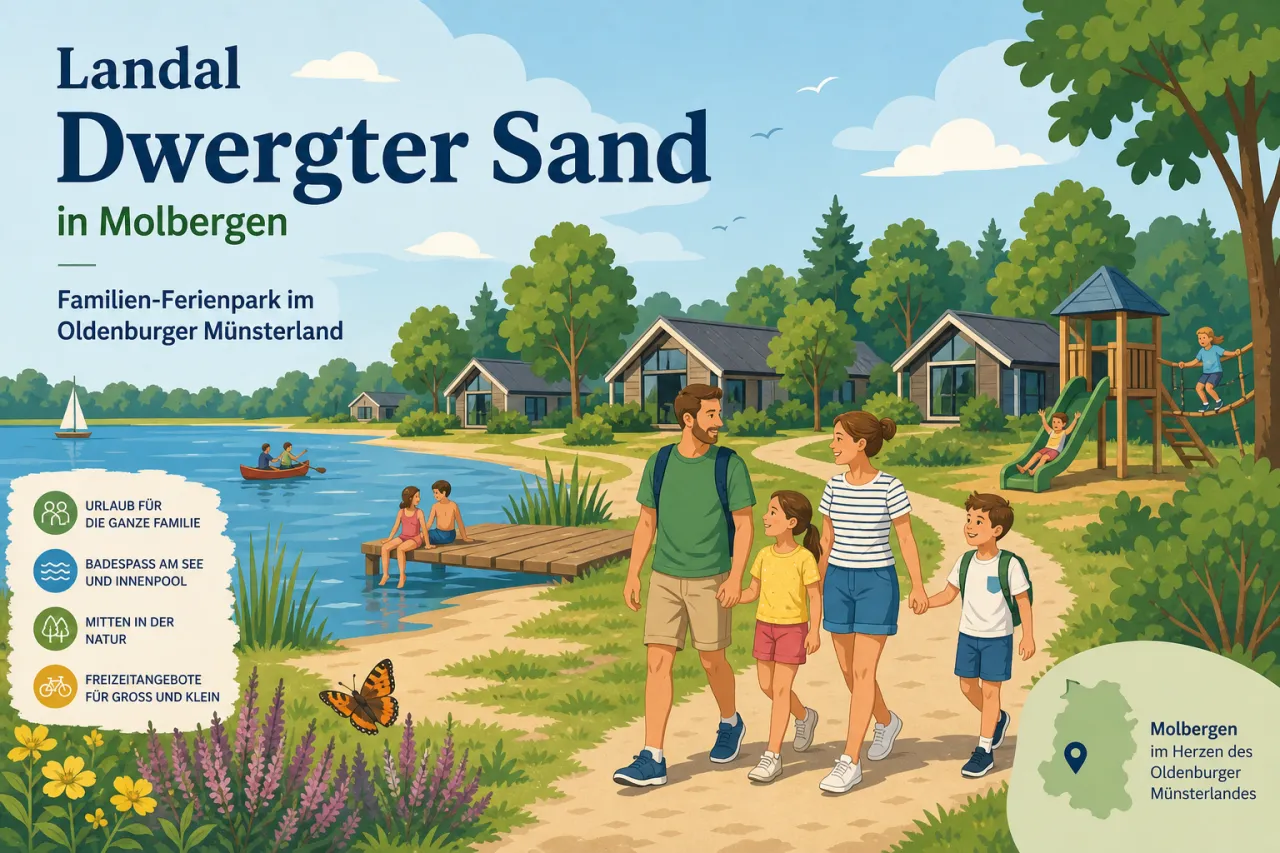 Landal Dwergter Sand in Molbergen — Familien-Ferienpark im Oldenburger Münsterland