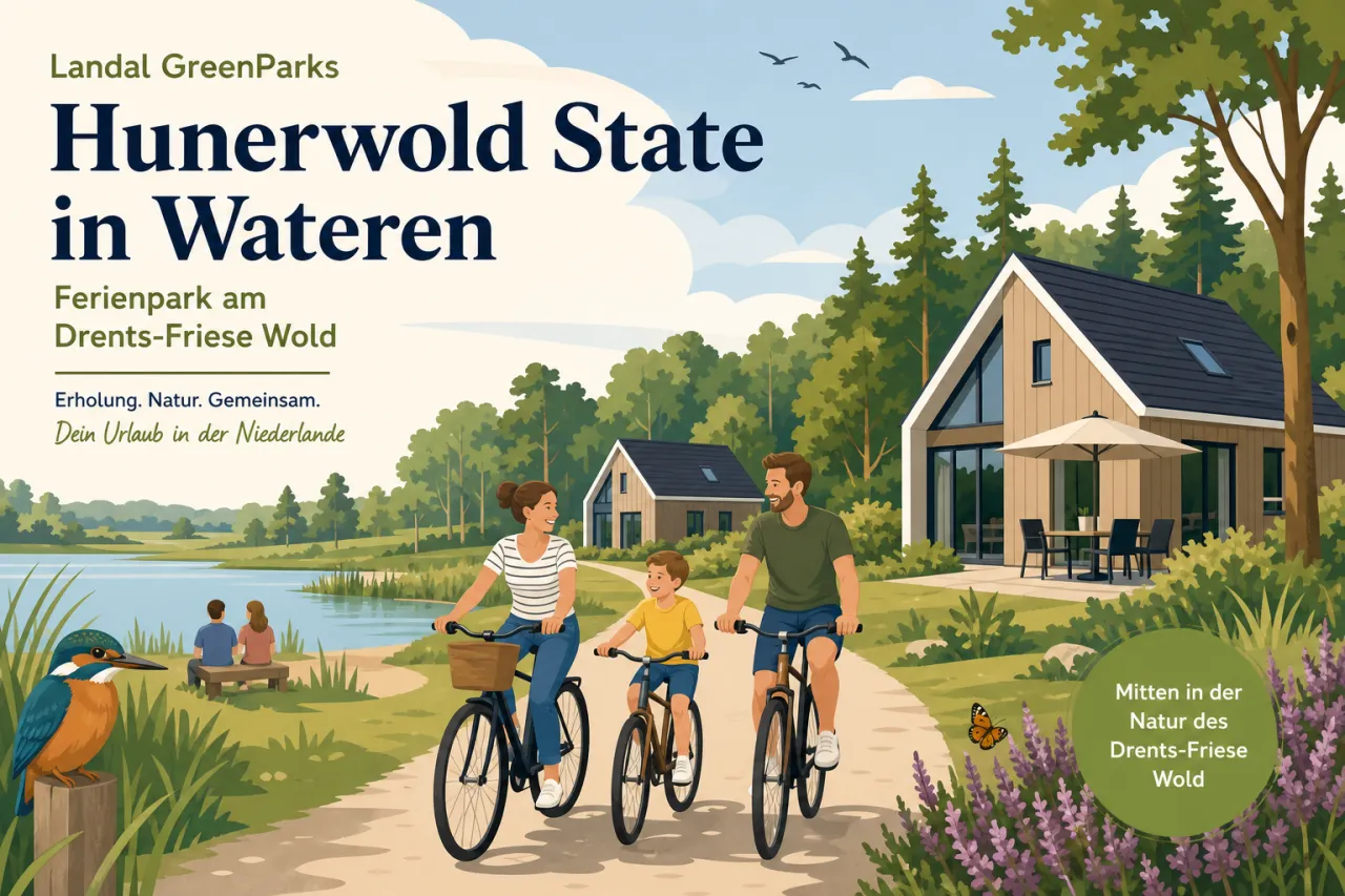 Landal GreenParks Hunerwold State in Wateren (Westerveld) — Ferienpark am Drents-Friese Wold