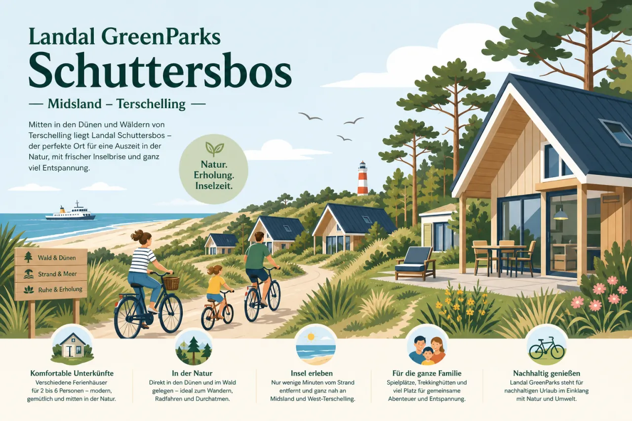 Landal GreenParks Schuttersbos in Midsland (Terschelling)
