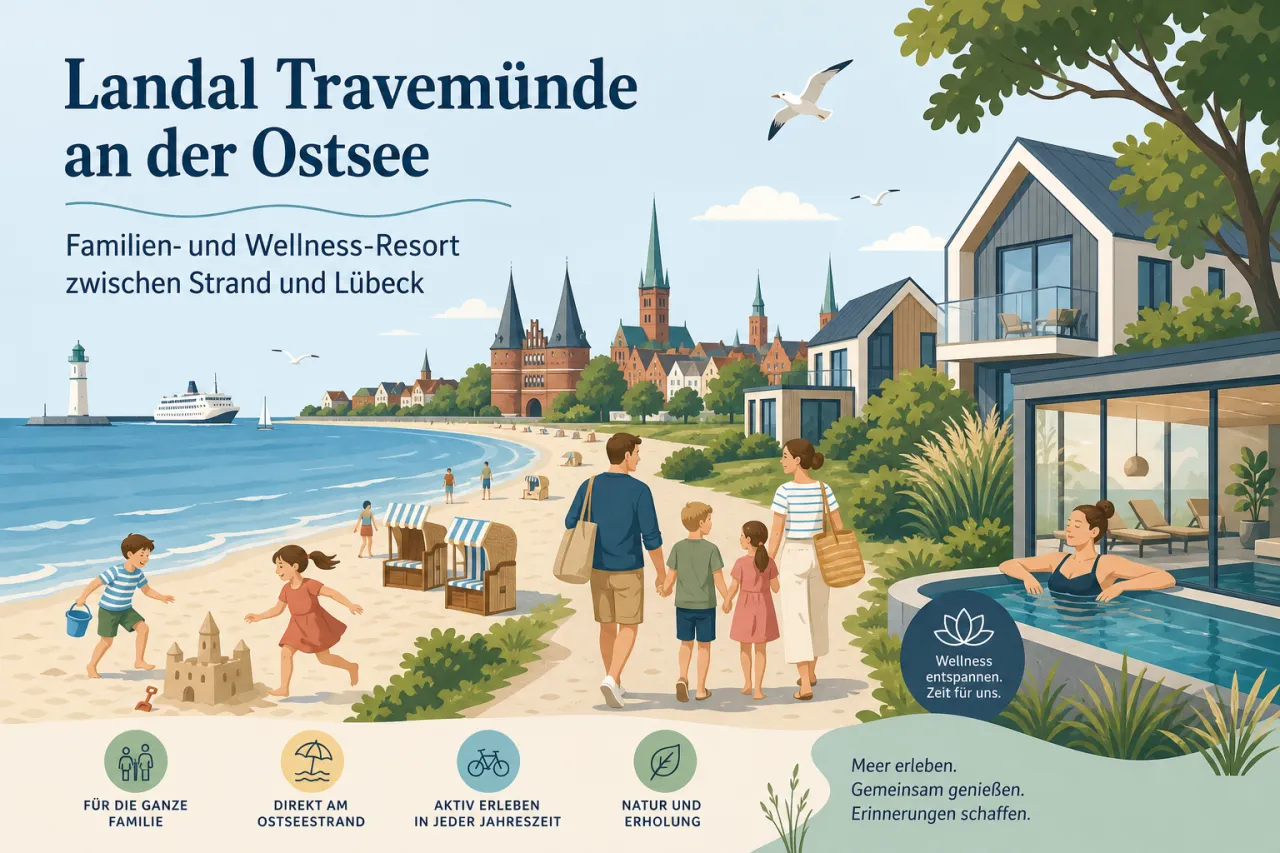 Landal Travemünde an der Ostsee — Familien- und Wellness-Resort zwischen Strand und Lübeck