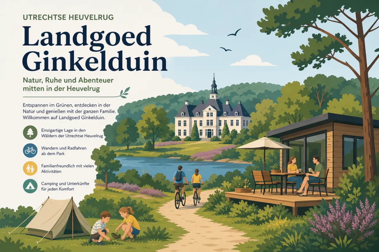 Landgoed Ginkelduin in der Utrechtse Heuvelrug