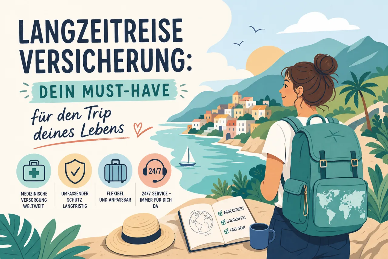Langzeitreiseversicherung: Dein Must-have für den Trip deines Lebens