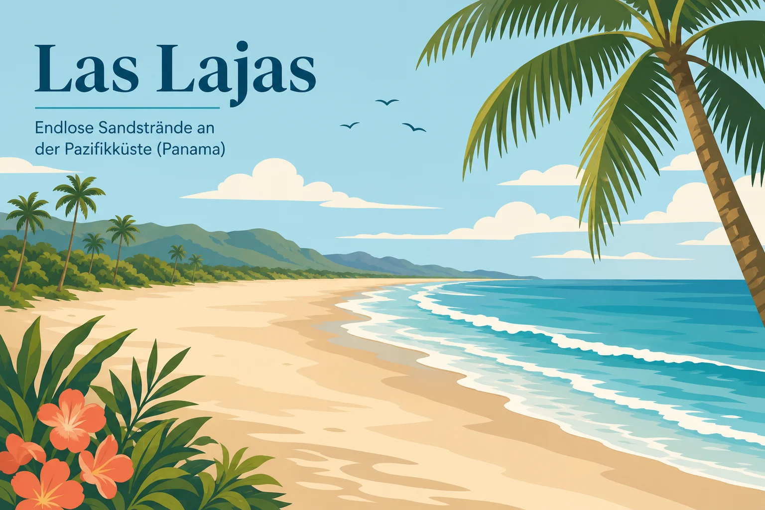 Las Lajas Strand: Endlose Sandstrände an der Pazifikküste