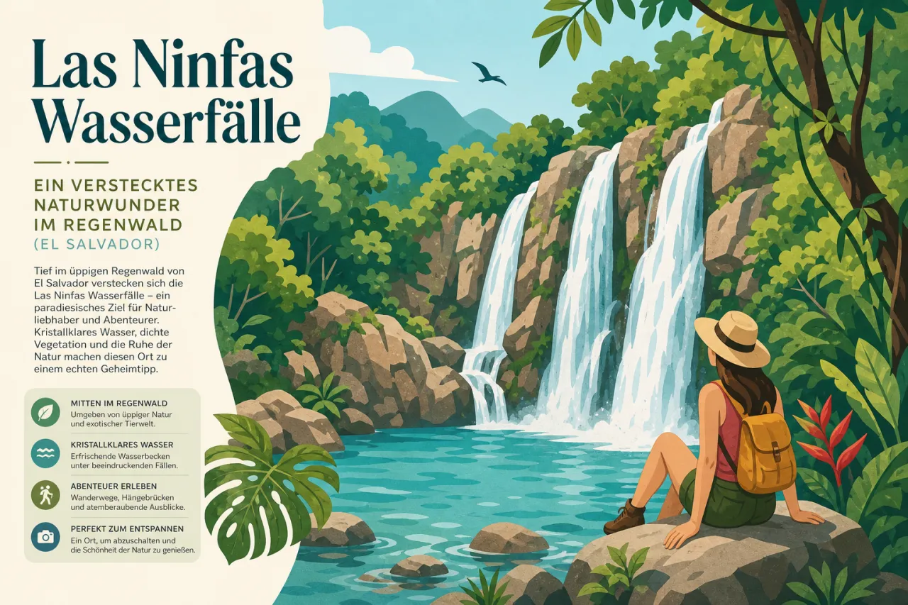 Las Ninfas Wasserfälle in El Salvador: Regenwald, Wanderung und Anreise