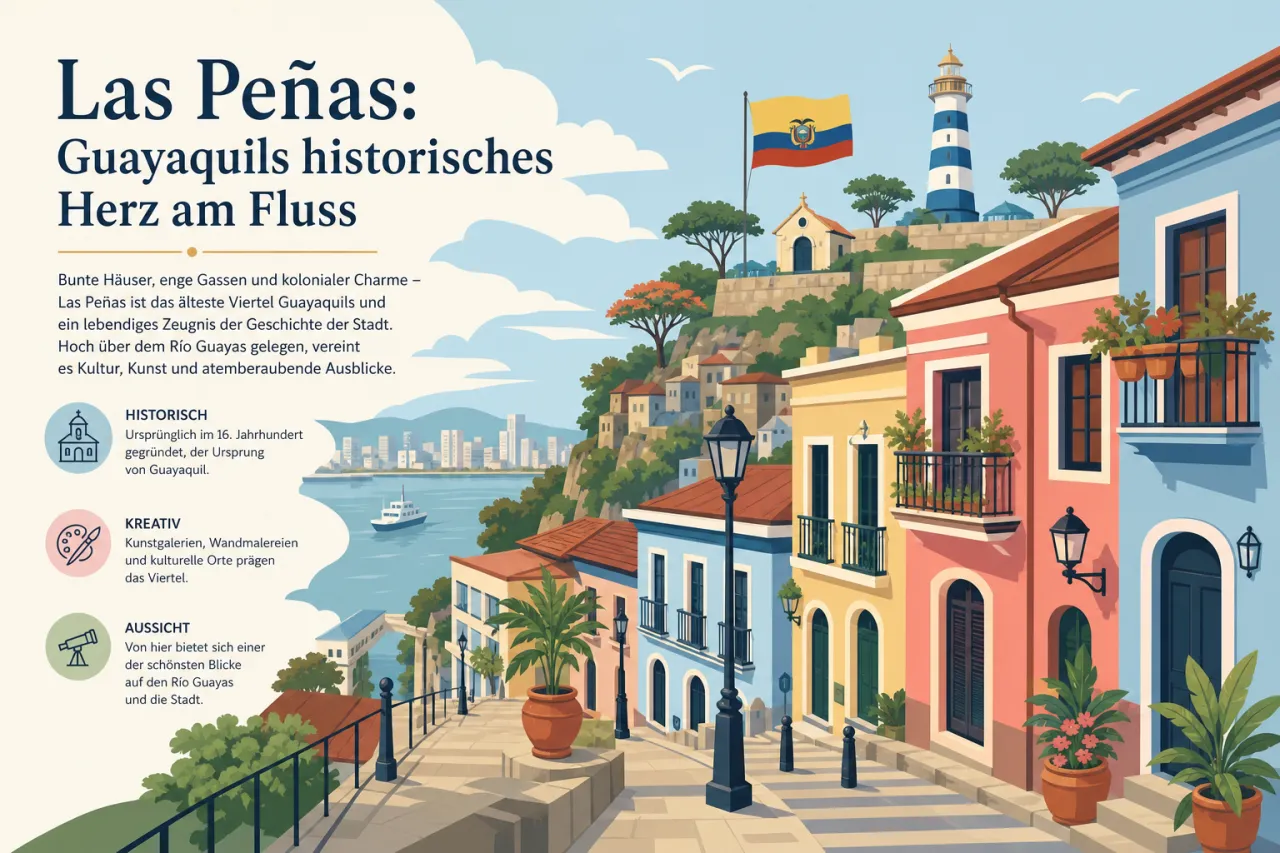 Las Peñas: Guayaquils historisches Herz am Fluss