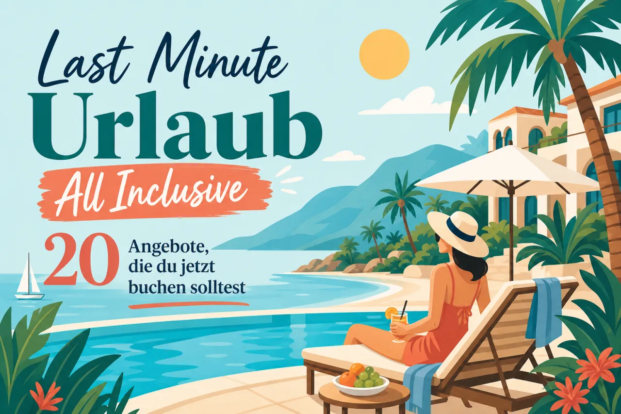 Last Minute Urlaub All Inclusive: 20 Angebote, die du jetzt buchen solltest