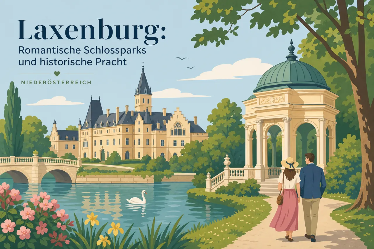 Laxenburg: Schlosspark, See und Habsburger-Geschichte nahe Wien