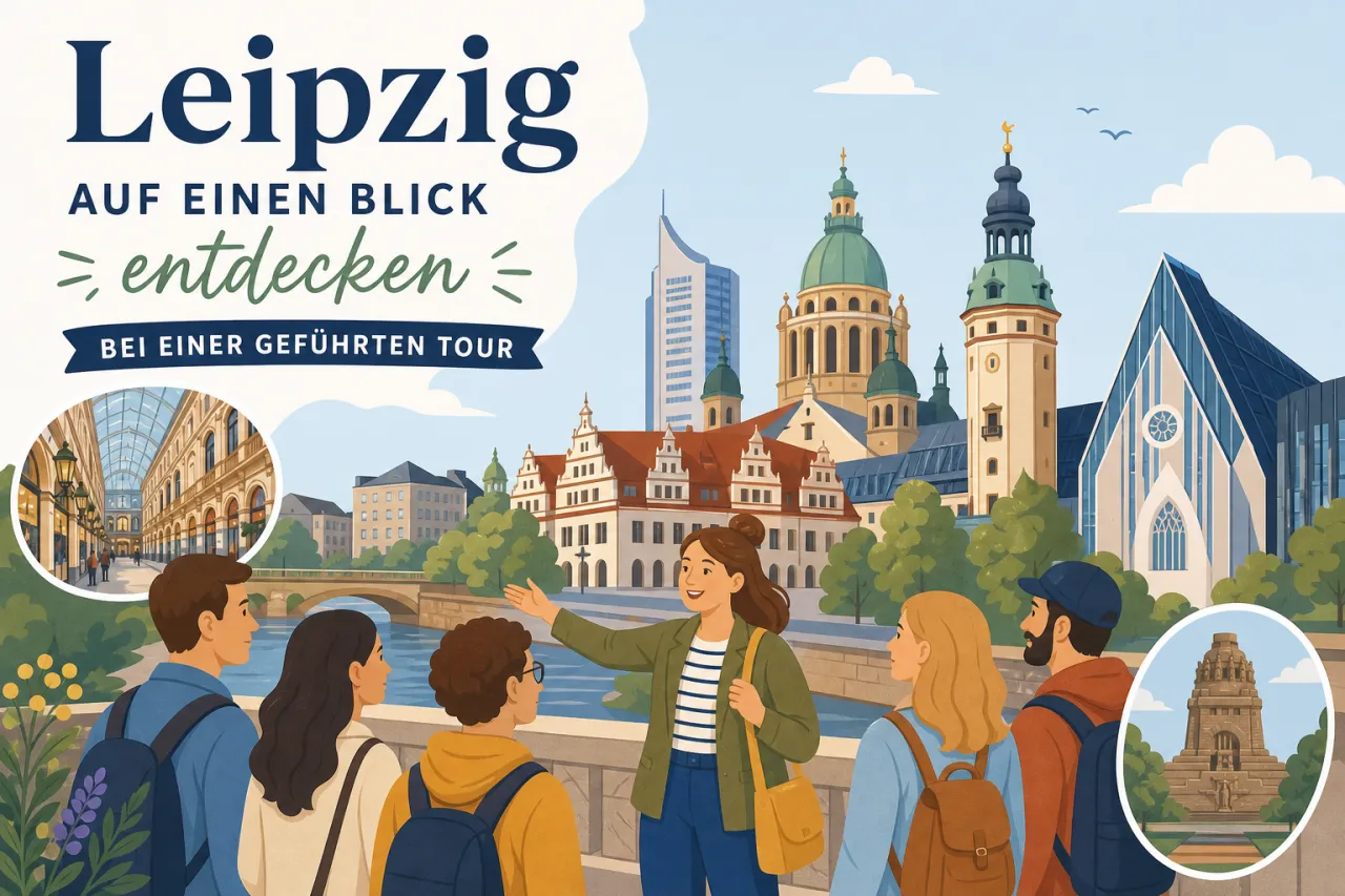Leipzig auf einen Blick entdecken bei einer geführten Tour