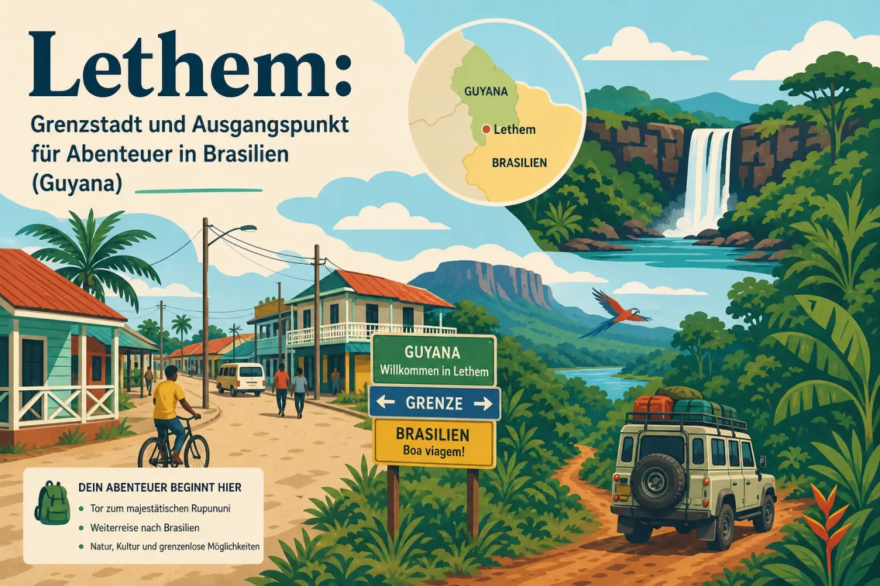 Lethem: Grenzstadt und Ausgangspunkt für Abenteuer in Brasilien