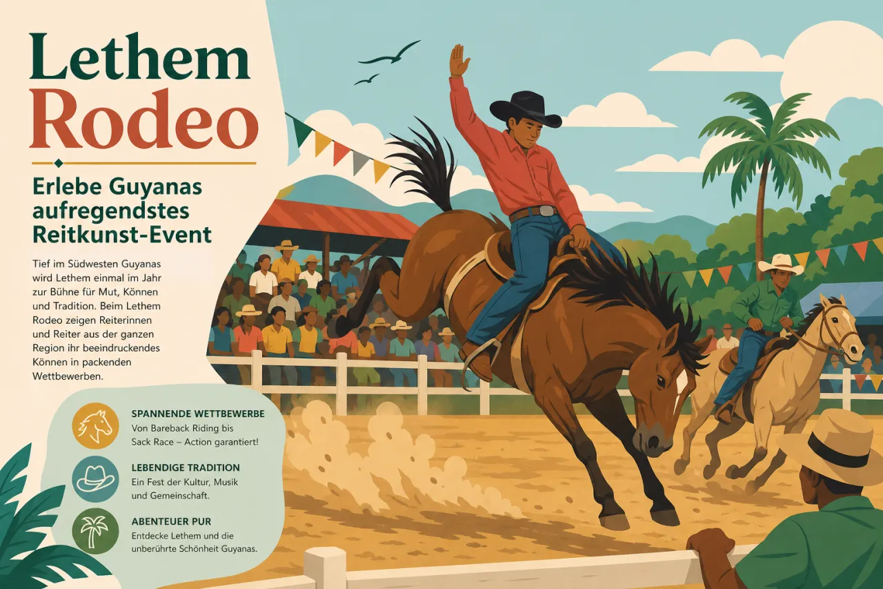 Lethem Rodeo: Reitkunst-Event in Guyanas Rupununi