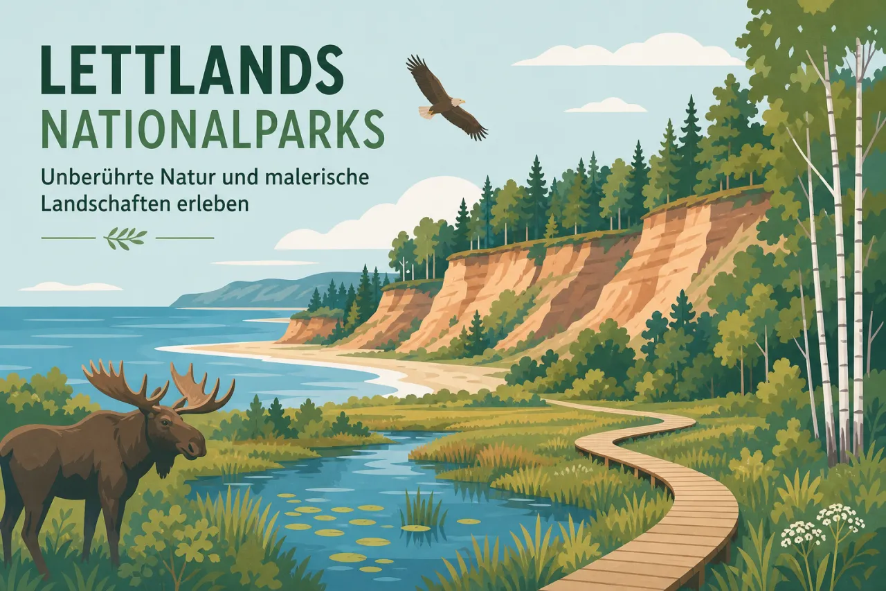 Lettlands Nationalparks Unberührte Natur und malerische Landschaften erleben