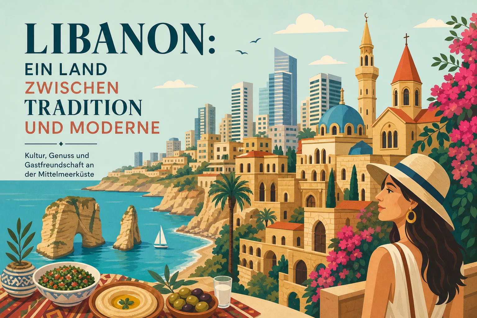 Libanon: Zwischen Mittelmeer, Bergen und alten Handelsstädten