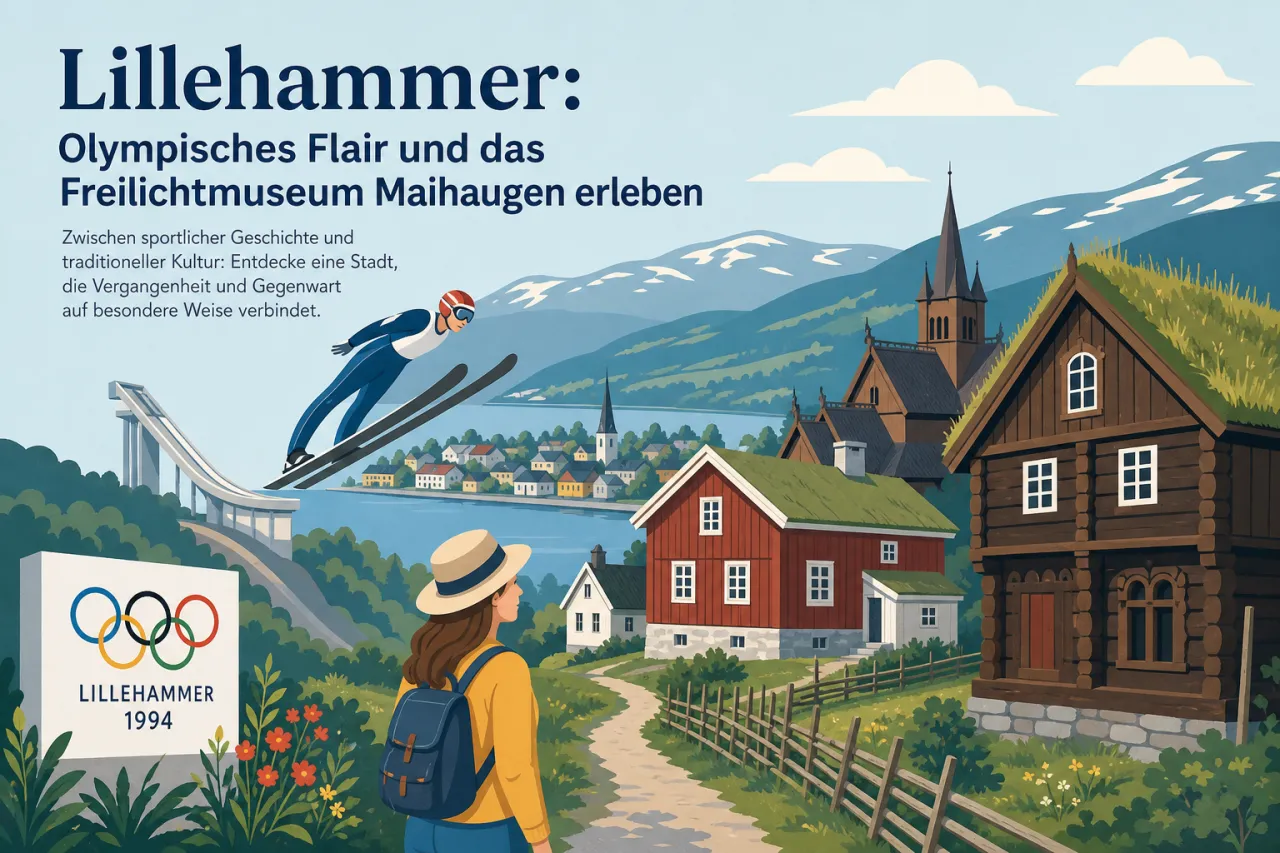 Lillehammer: Olympisches Flair und das Freilichtmuseum Maihaugen erleben